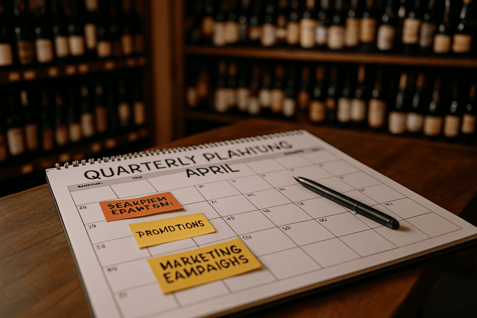 The Liquor Store Calendar: A Quarterly Planning Framework for Seasonal Inventory, Promotions, and Marketing Campaigns