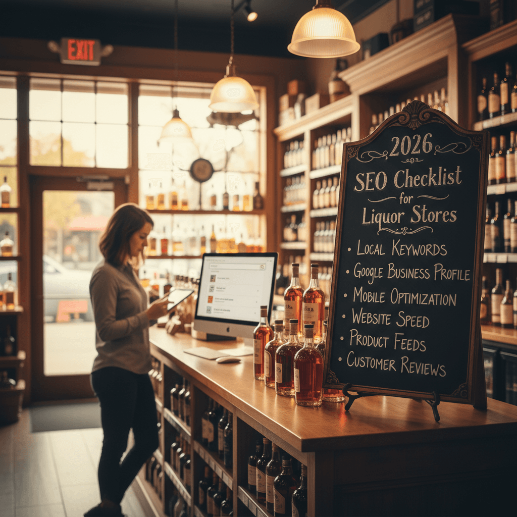 The 2026 SEO Checklist for Liquor Stores: How to Rank #1 on Google