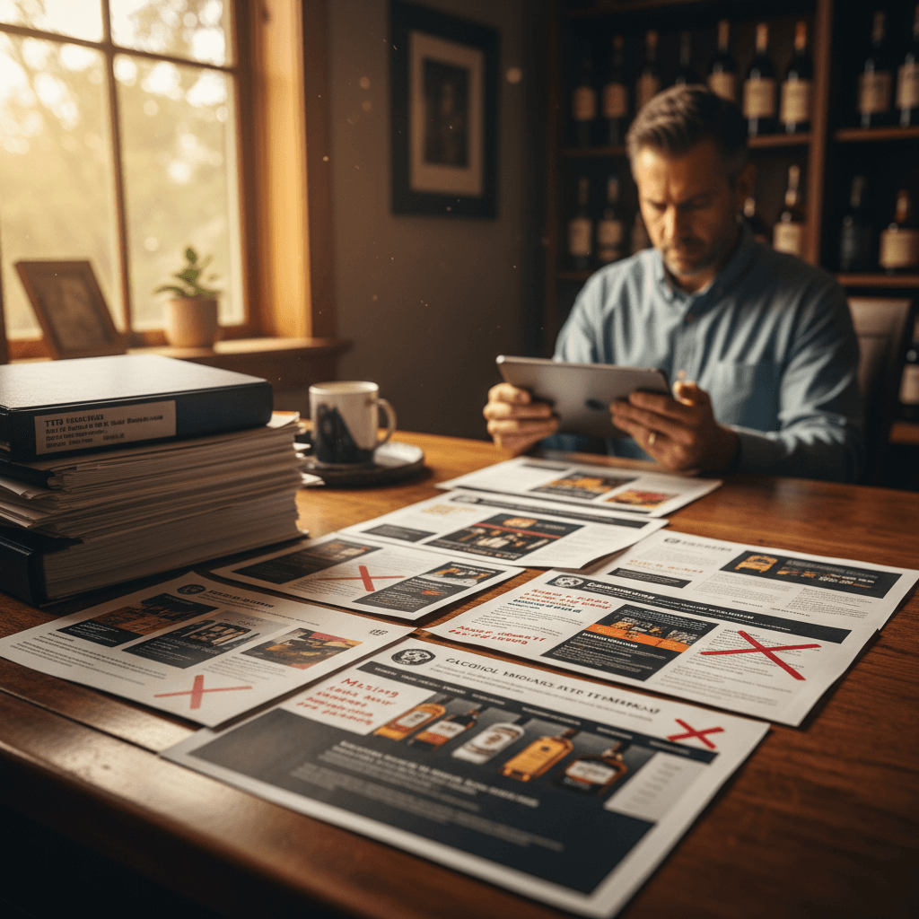 TTB Digital Advertising Compliance: 7 Mistakes That Could Get Your Liquor Store Ads Pulled