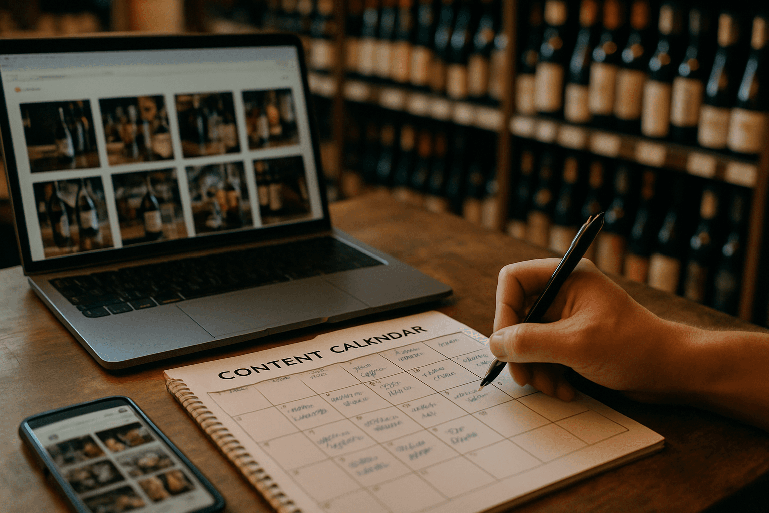 How to Build a Content Calendar for Your Liquor Store's Social Media (Template Included)