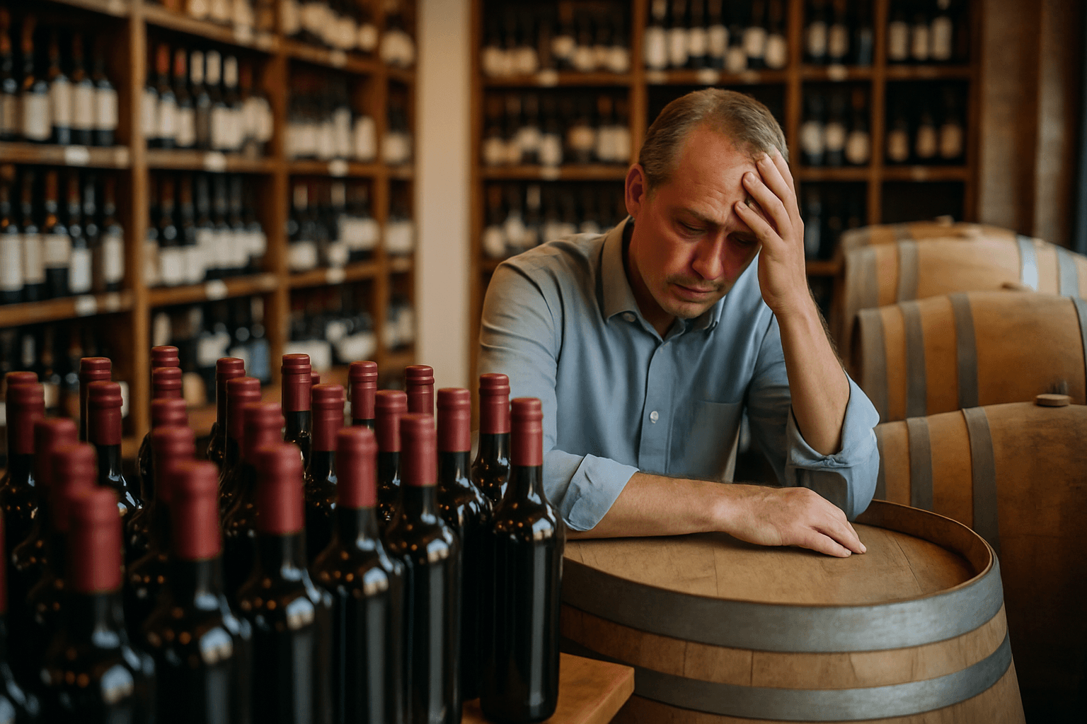 The Wine Industry's Biggest Crisis Since Phylloxera: What Oversupply, Climate Shifts, and Falling Demand Mean for Your Store's Wine Department