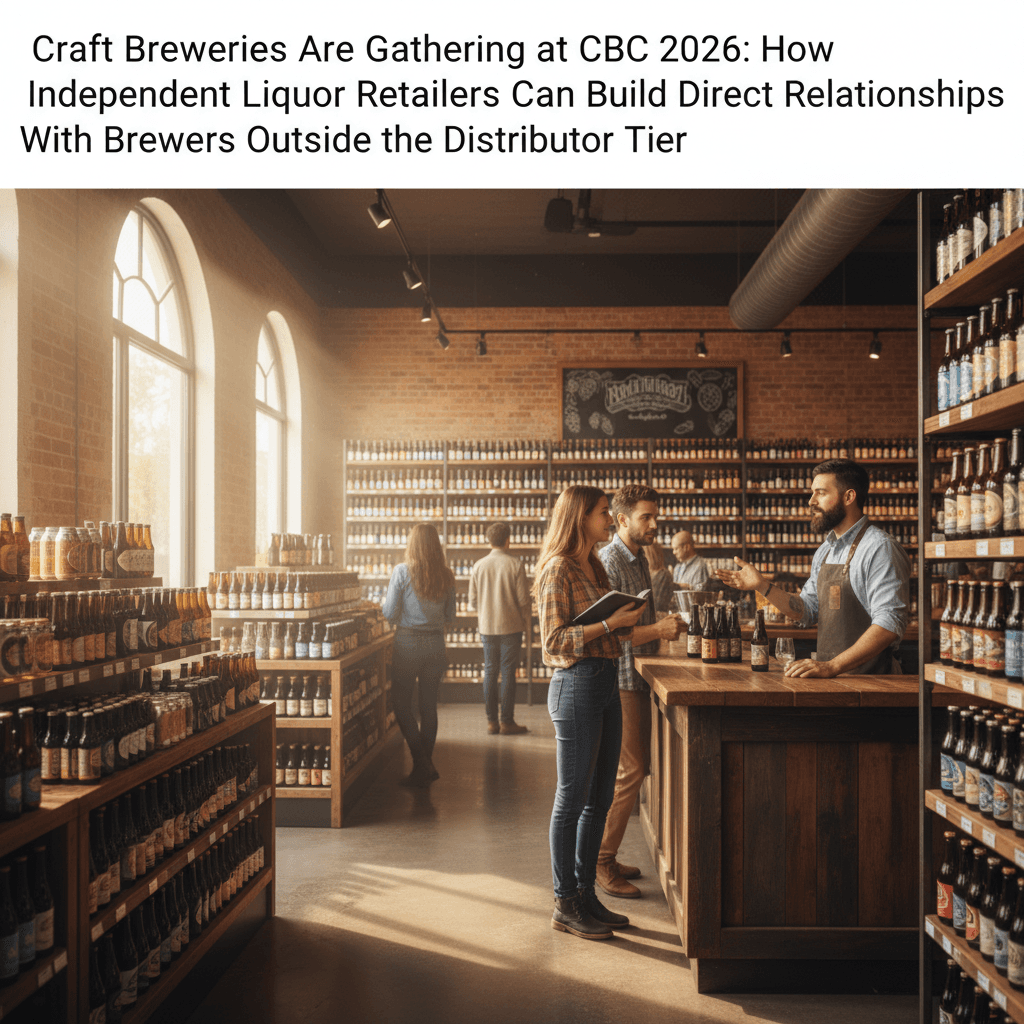 Craft Breweries Are Gathering at CBC 2026: How Independent Liquor Retailers Can Build Direct Relationships With Brewers Outside the Distributor Tier
