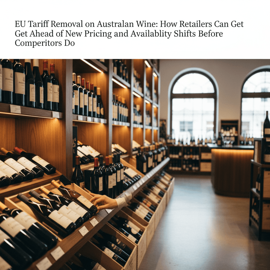 EU Tariff Removal on Australian Wine: How Retailers Can Get Ahead of New Pricing and Availability Shifts Before Competitors Do