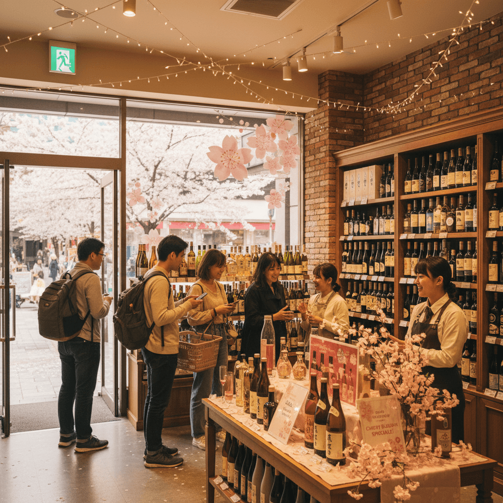Cherry Blossom Season Marketing Playbook: How Liquor Retailers Near Tourist Corridors Can Capture Seasonal Foot Traffic With Timely Promotions
