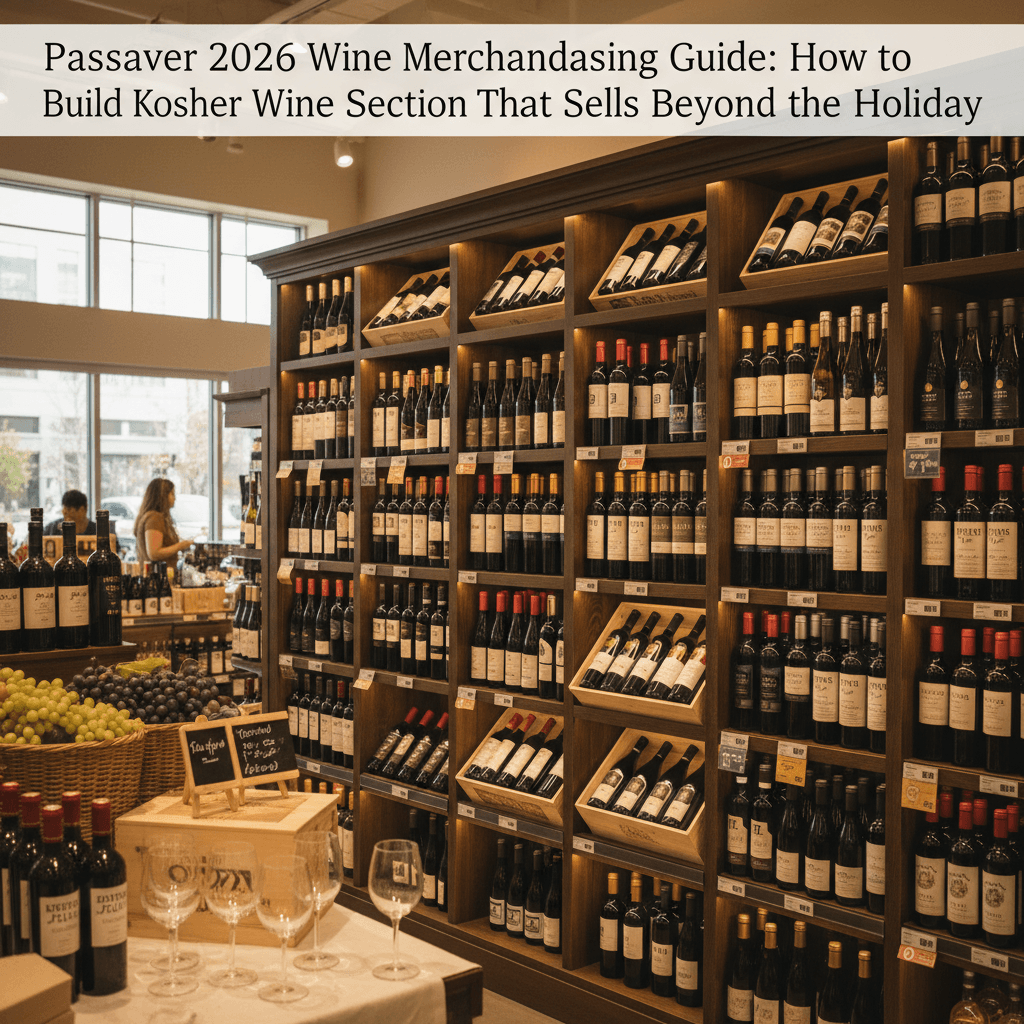 Passover 2026 Wine Merchandising Guide: How to Build a Kosher Wine Section That Sells Beyond the Holiday