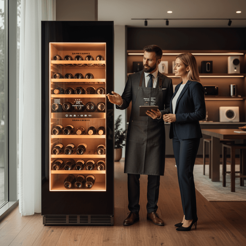 Samsung's AI Wine Fridge and the Smart-Home Beverage Trend: What Connected Wine Storage Means for Retail Upselling and Customer Education