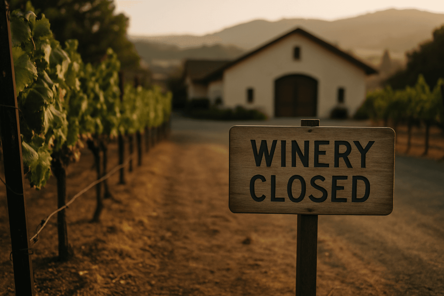 Napa Winery Closures Are Accelerating: Why DTC Brands That Own Their Customer Data Will Outlast Those That Don't